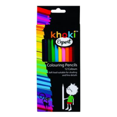 Khoki Expert Colouring Pencils 12's - Premium Quality 